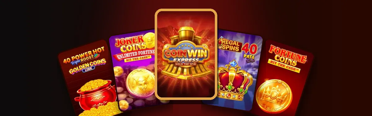 Casino games at Legiano — Coin Win Express, Joker Coins and more